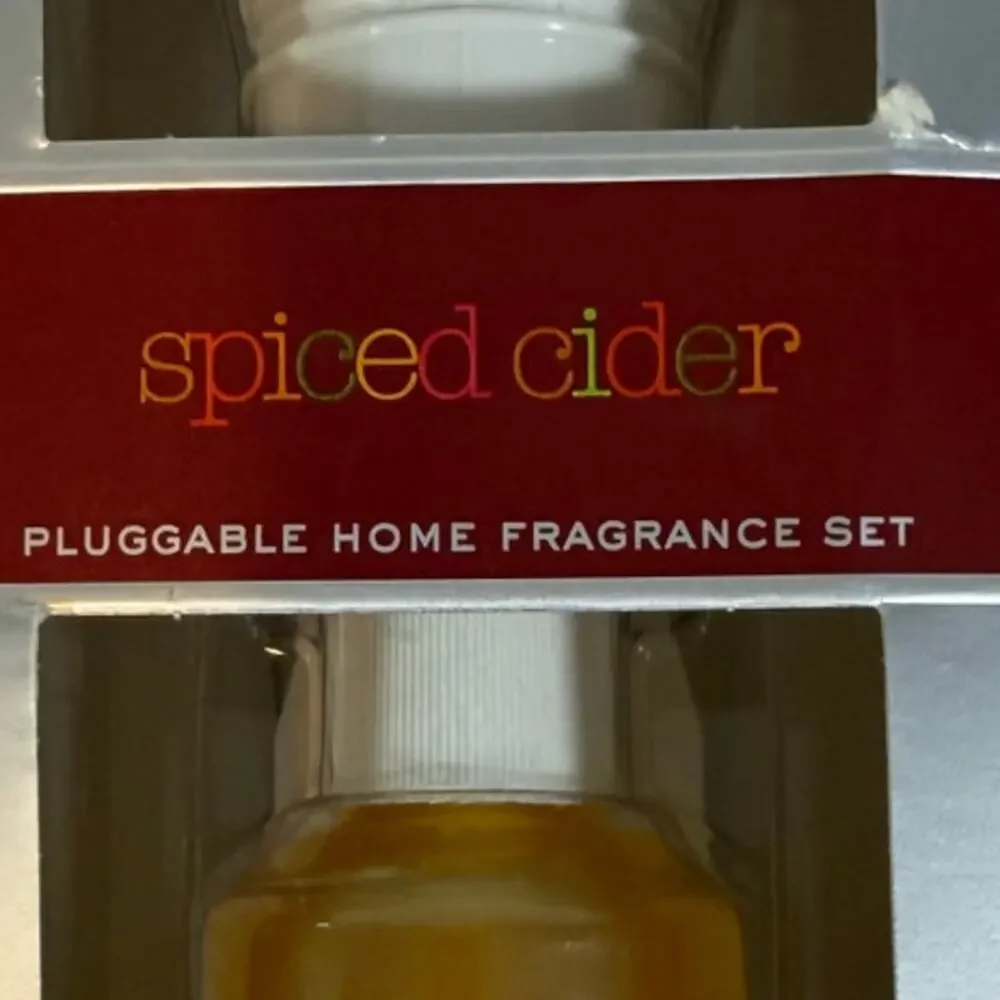 Wallflowers Spiced Cider Fragrance Diffuser Plug In Bath & Body Works Slatkin